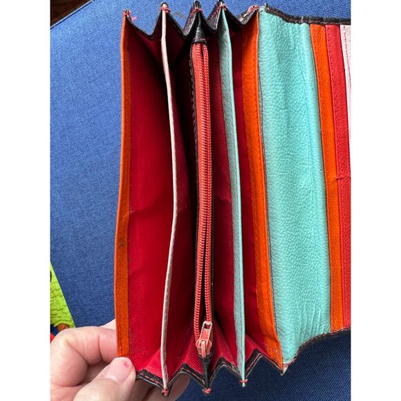 Golunski Wallet Fold Over Flap Leather w/ Card Pockets Interior Coin Compartment - Picture 4 of 6